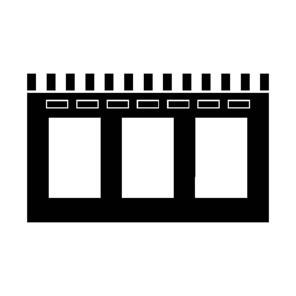 memoria RAM illustrata su sfondo bianco vettore
