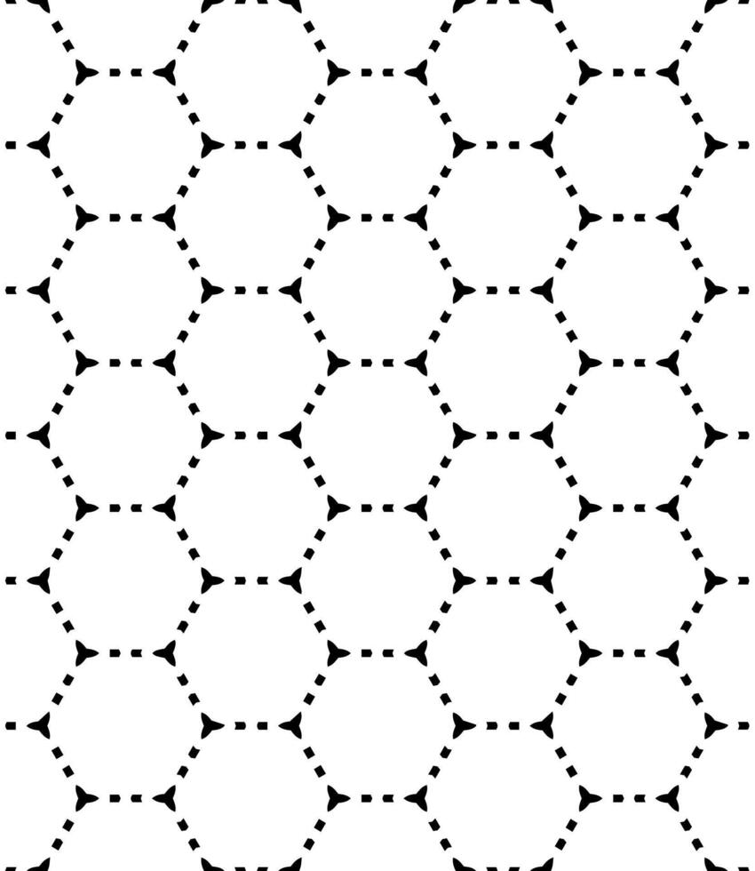 nero e bianca senza soluzione di continuità astratto modello. sfondo e sfondo. in scala di grigi ornamentale design. vettore