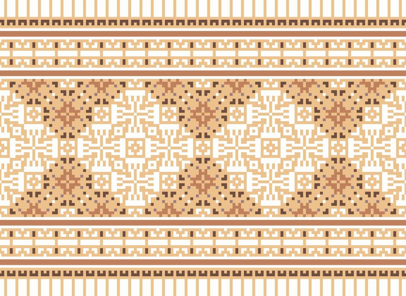 un' bellissimo tessile digitale design impostato di damasco Mughal paisley ornamentale ikat etnico attraversare punto modello arredamento confine retrò lusso stile sfondo regalo carta telaio per donne stoffa davanti indietro dupatta vettore