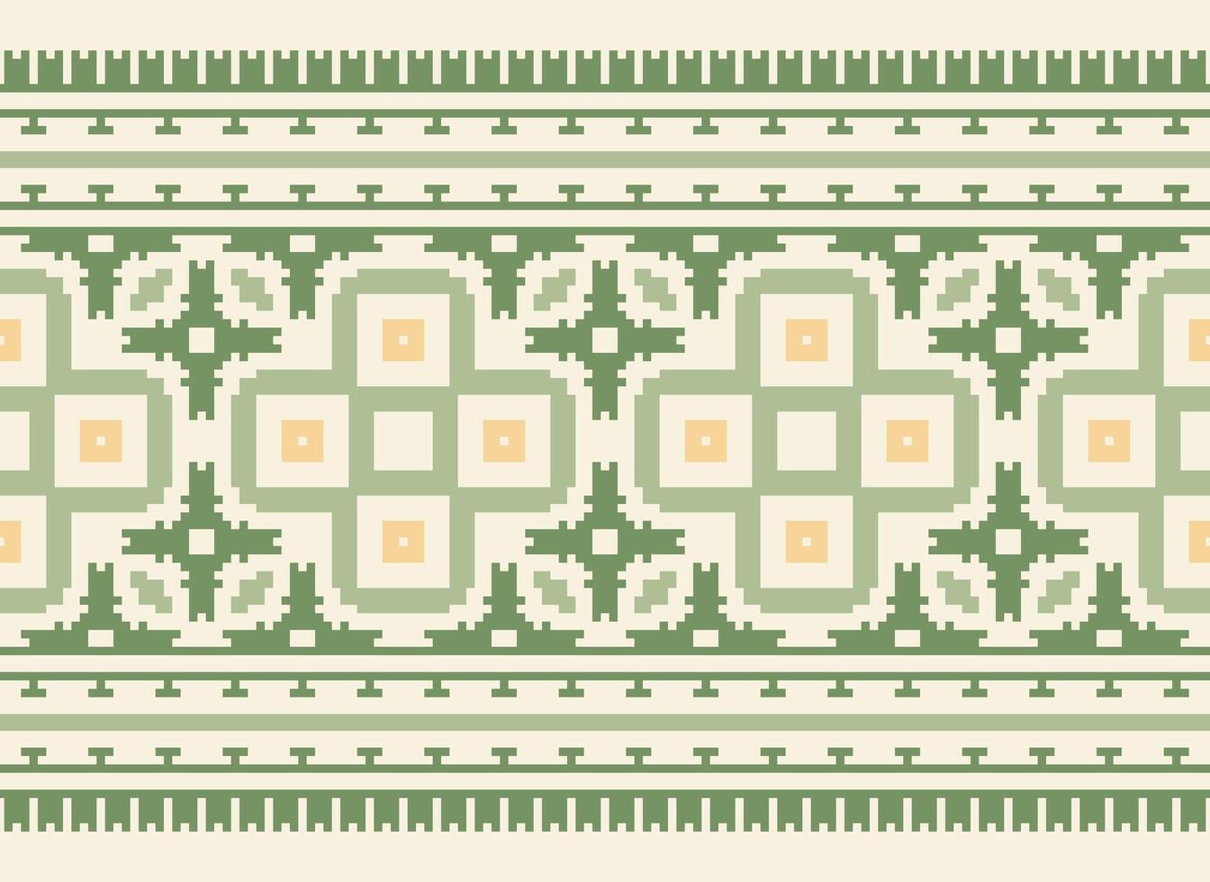 pixel etnico modello vettore sfondo. senza soluzione di continuità modello tradizionale, design per sfondo, sfondo, batik, tessuto, tappeto, vestiario, avvolgere, e tessile.etnico modello vettore illustrazione.