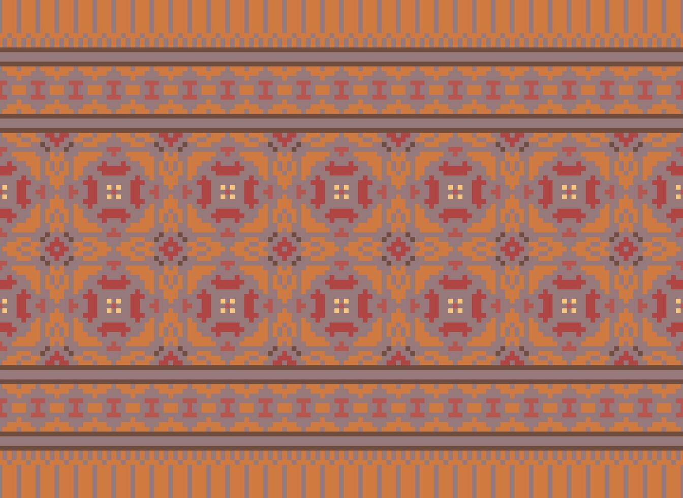 un' bellissimo tessile digitale design impostato di damasco Mughal paisley ornamentale ikat etnico attraversare punto modello arredamento confine retrò lusso stile sfondo regalo carta telaio per donne stoffa davanti indietro dupatta vettore