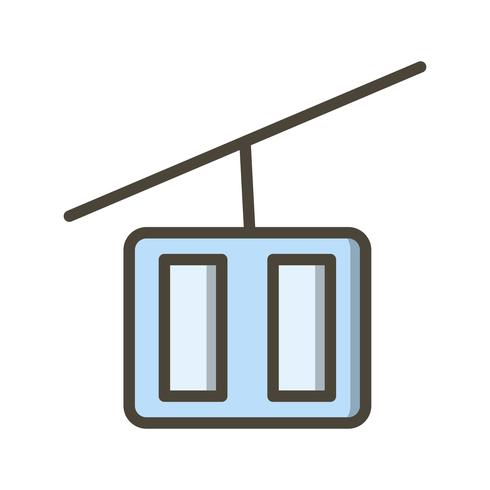 Vector Chair Lift Icon