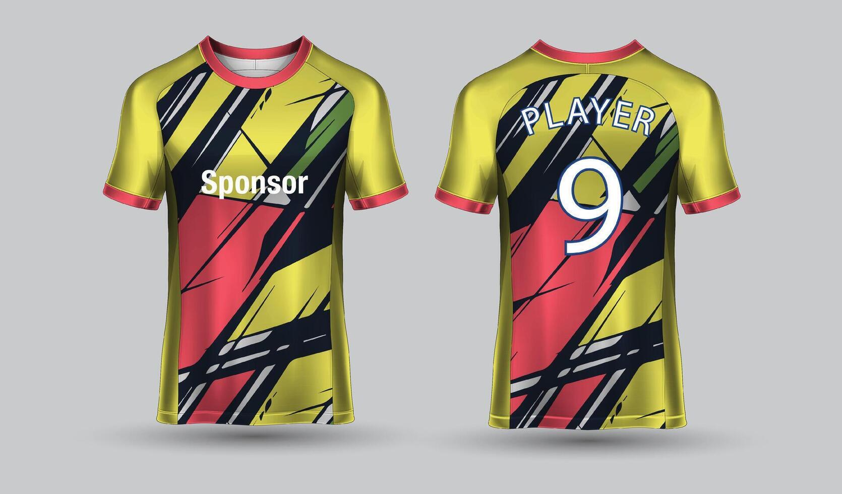 calcio maglia sport maglietta design modello per calcio club vettore