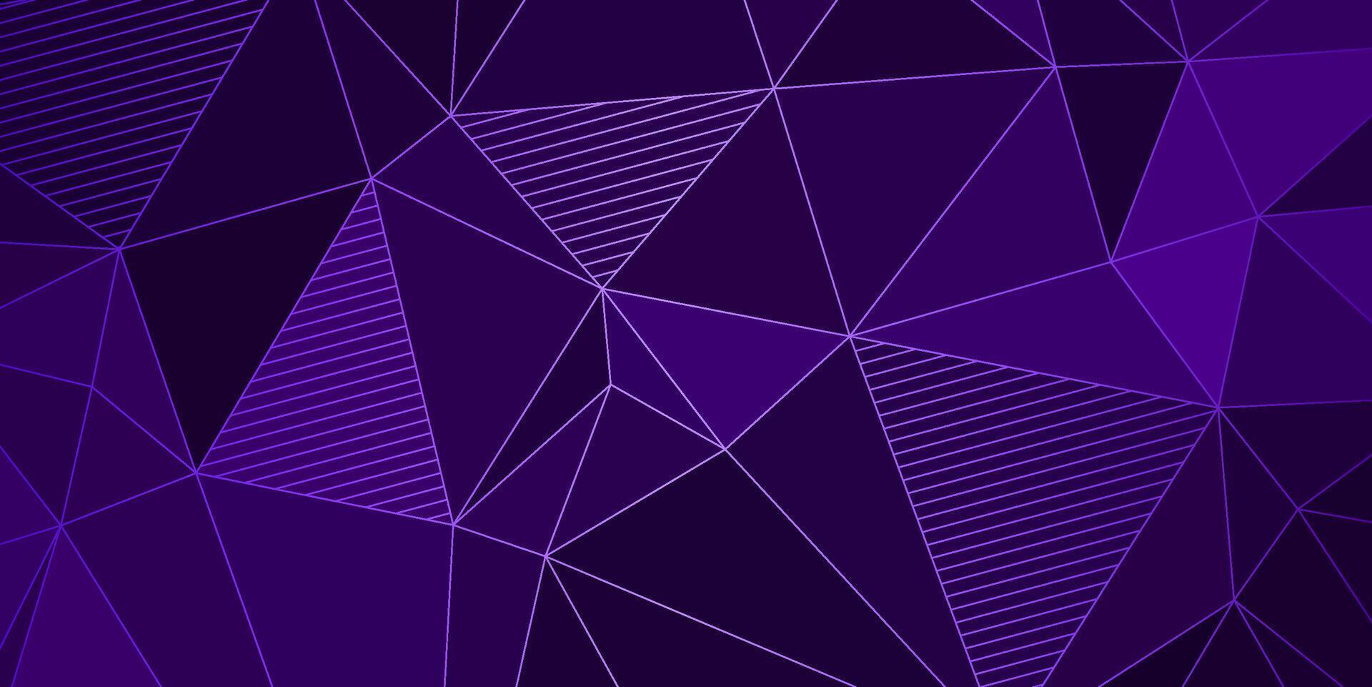 astratto viola elegante sfondo con triangoli vettore