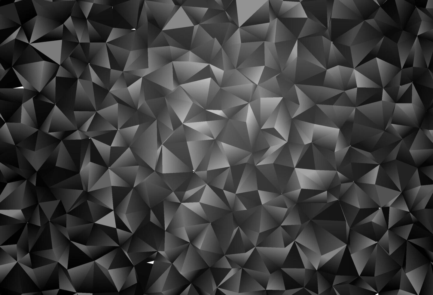 modello di mosaico triangolo nero scuro vettoriale. vettore