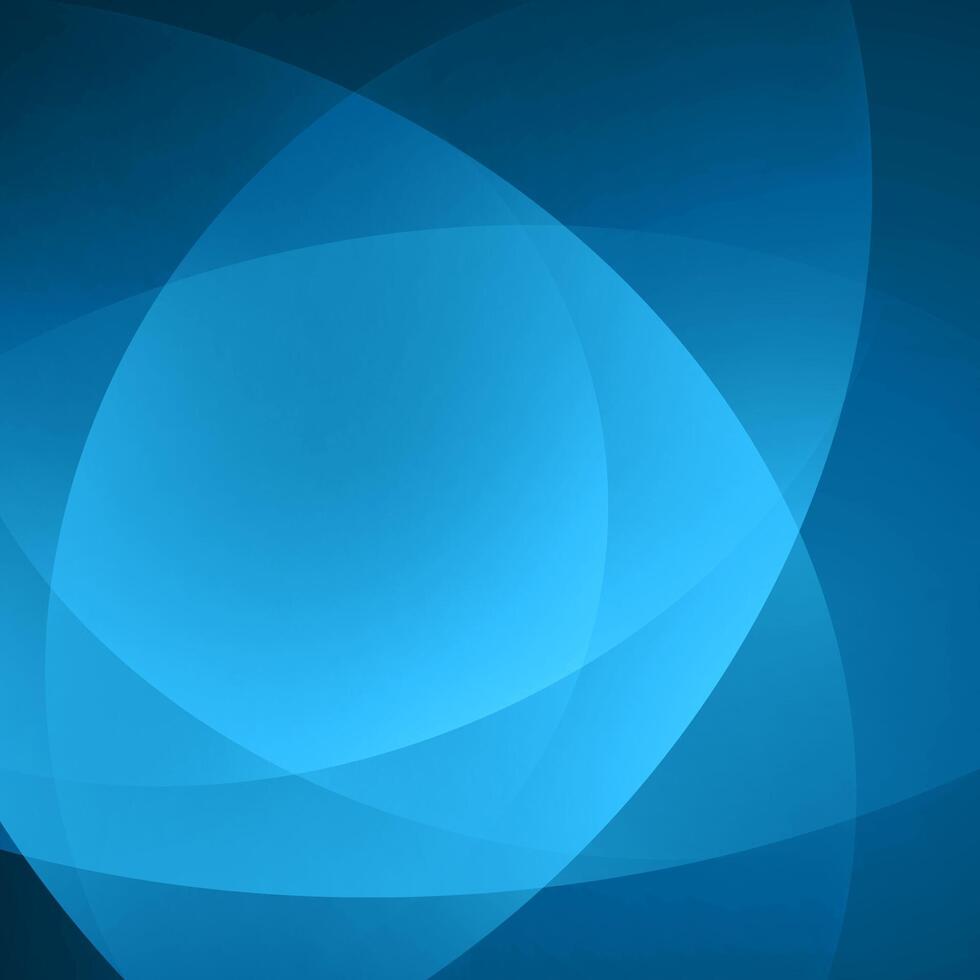 blu astratto sfondo con sovrapposizione cerchi vettore