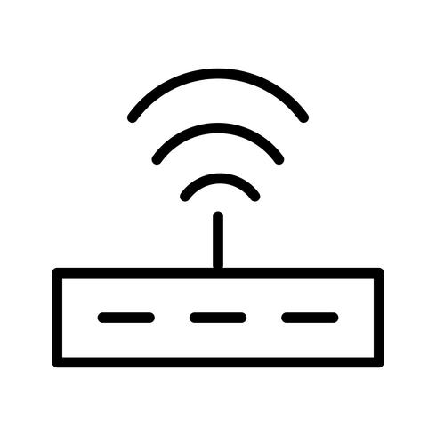 Icona del router di vettore