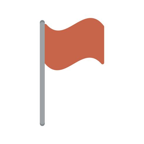 Icona bandiera vettoriale
