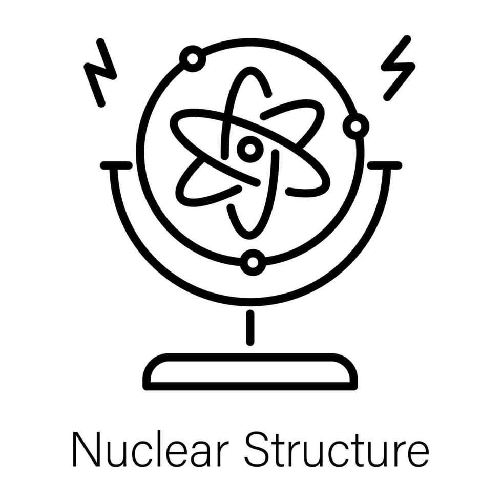 di moda nucleare struttura vettore