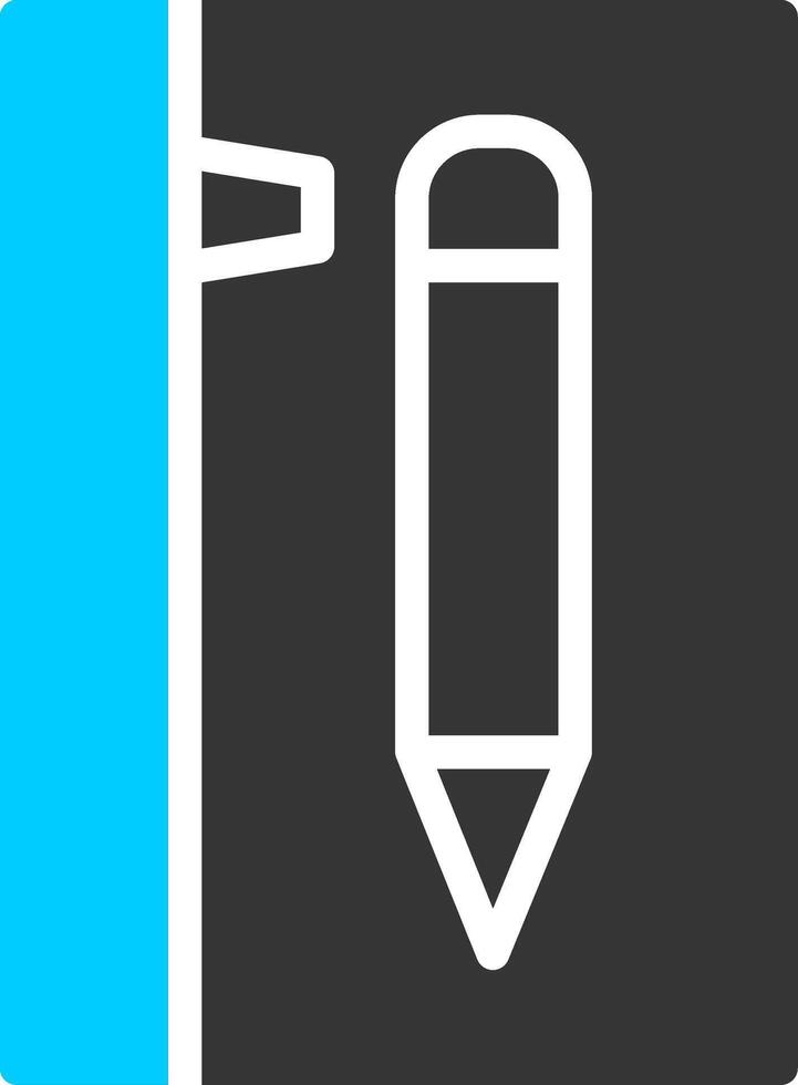 matita Astuccio creativo icona design vettore