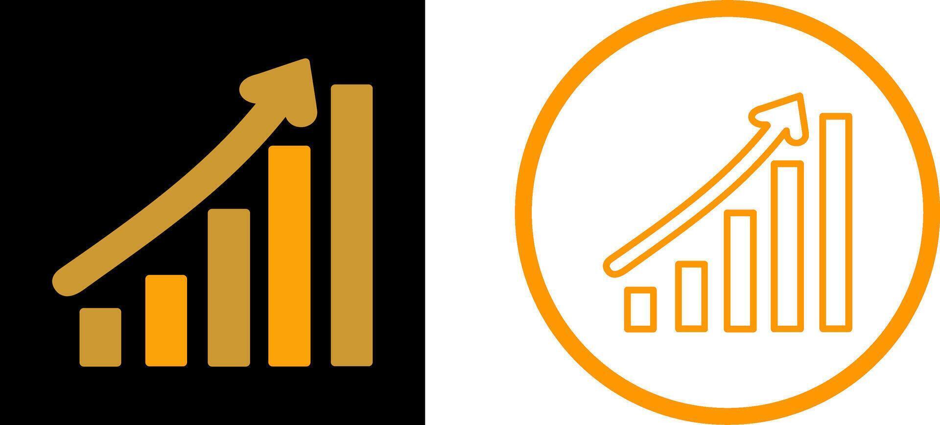 statistiche vettore icona