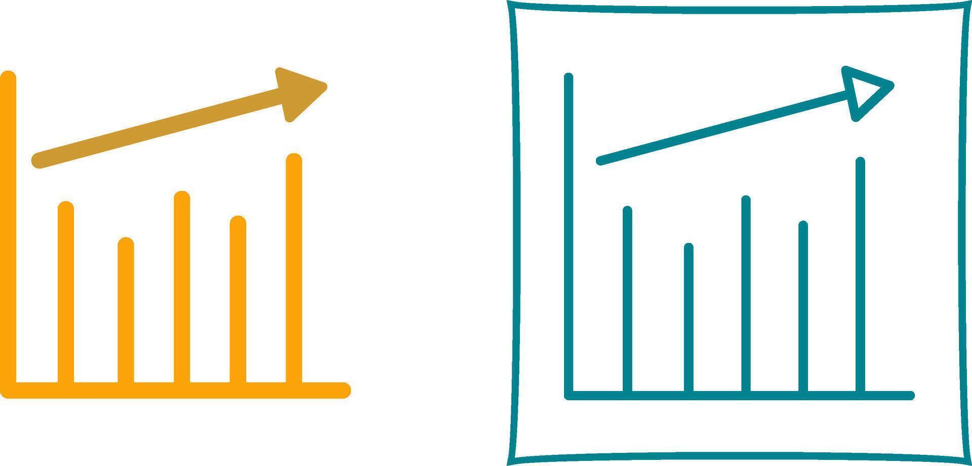 statistica vettore icona