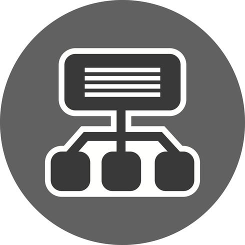 Icona di Sitemap vettoriale