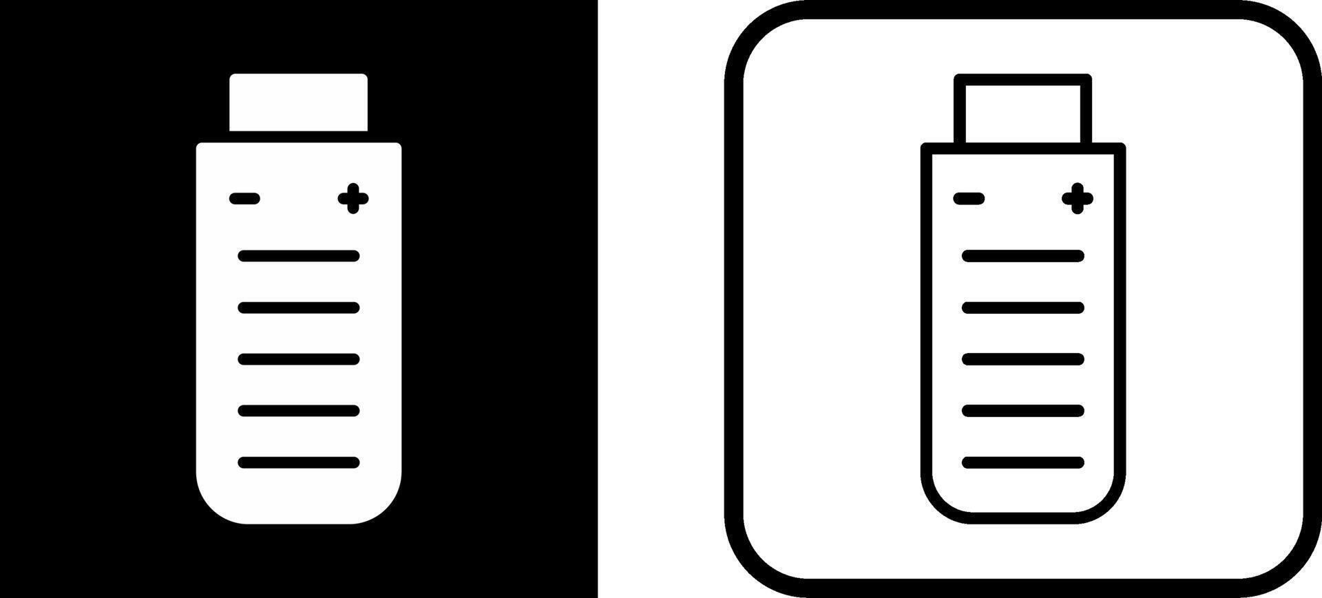 icona di vettore della batteria
