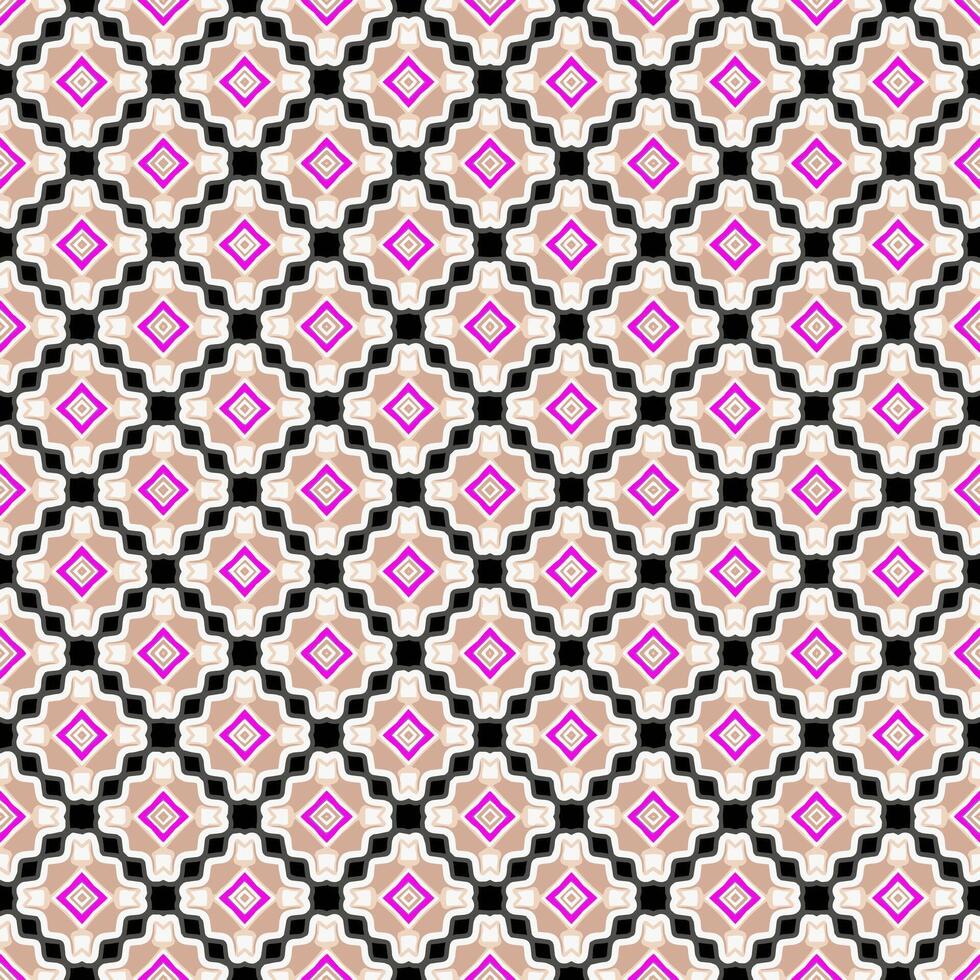 Multi colore senza soluzione di continuità astratto modello. sfondo e sfondo. Multi colorato. colorato ornamentale design. colorato mosaico ornamenti. vettore