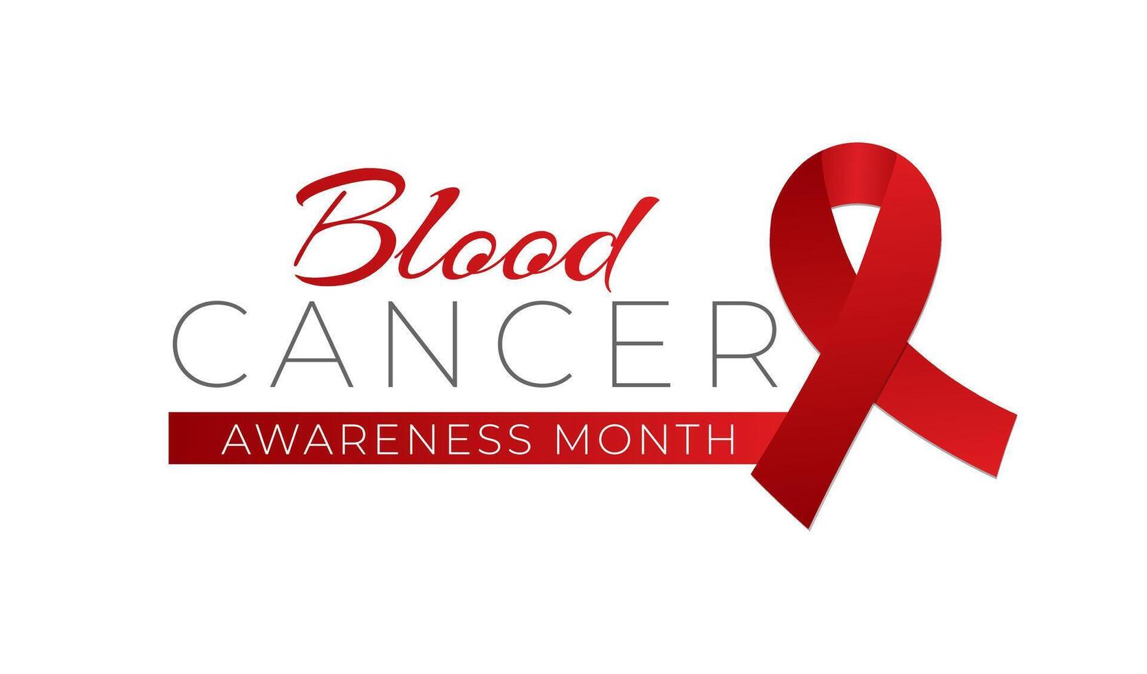 sangue cancro consapevolezza mese isolato logo icona cartello vettore