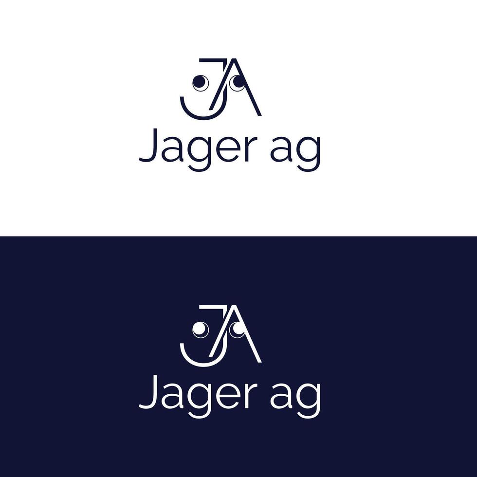 iconico lettera vettore logo design