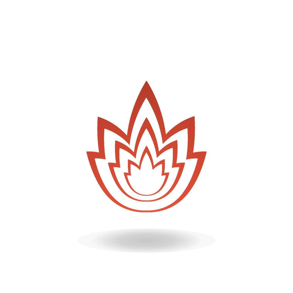 fiore icona. loto. terme logo design. vettore iiiillustrazione