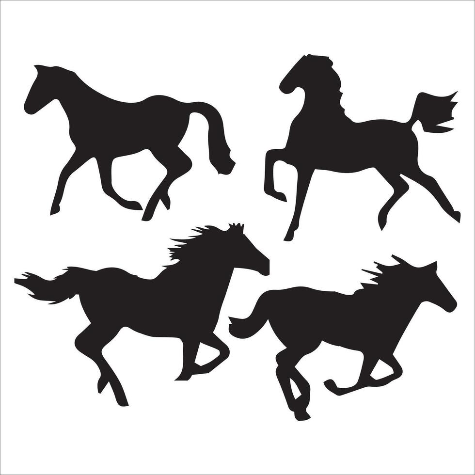 cavallo silhouette, cavallo, ferro di cavallo , cavallo testa, cavallo fascio vettore, cavallo amante, cavallo tagliare file, animale , cavallo cuore, vettore