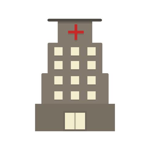 Icona dell&#39;ospedale di vettore