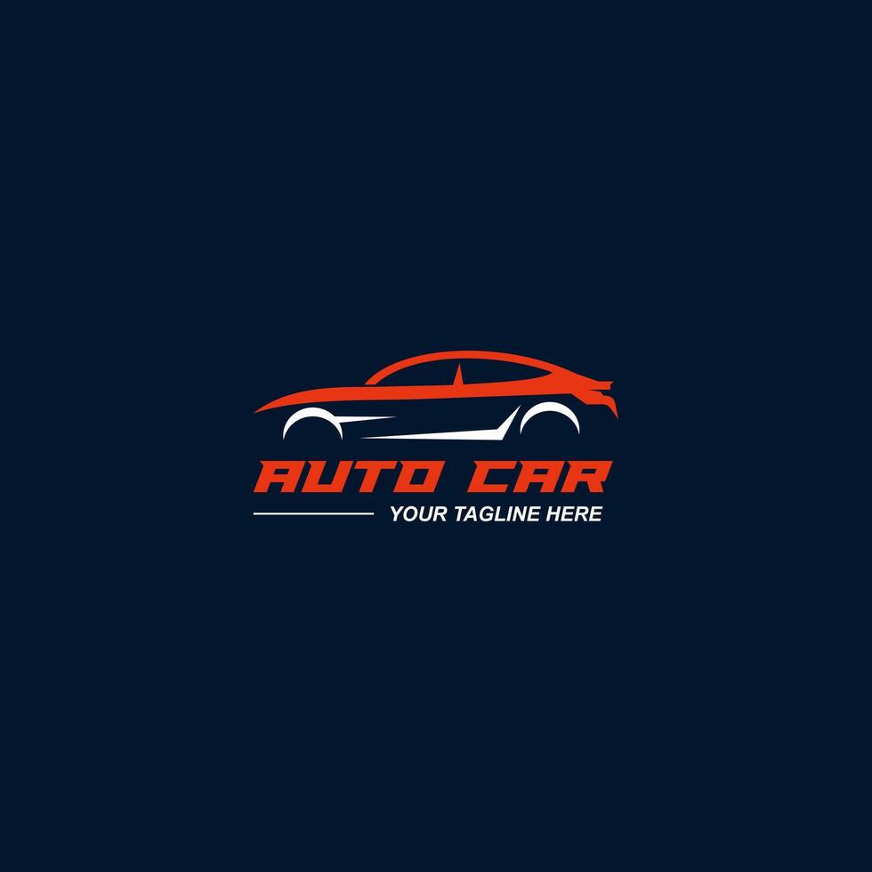 auto auto logo, sport auto logo design concetto modello. adatto per il tuo design bisogno, logo, illustrazione, animazione, eccetera. vettore
