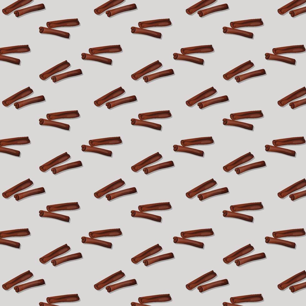 vettore cioccolato cannella modello illustrazione