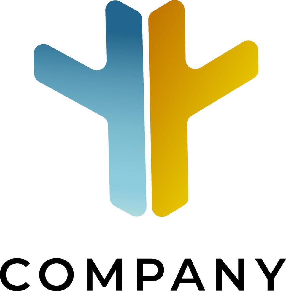 azienda logo gratuito per businnes ,logo aziendale vettore design aziendale ,logo y aziendale