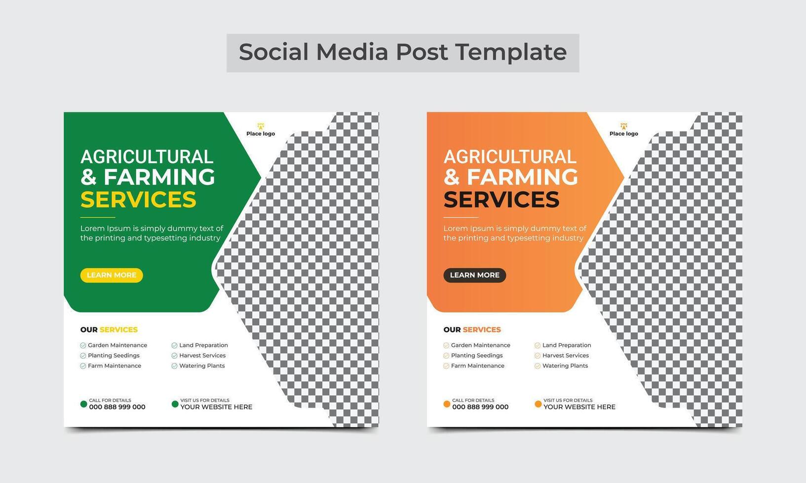 agricoltura agricoltura servizio. agricolo e agricoltura Servizi sociale media inviare bandiera modello. agro azienda agricola servizio o ragnatela striscione, piazza aviatore modello.. vettore