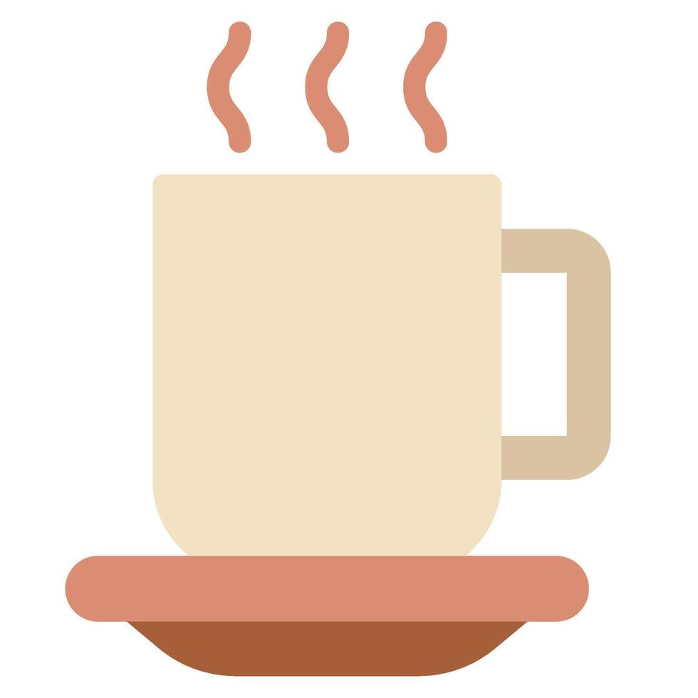 caffè boccale icona per ragnatela, app, infografica, eccetera vettore