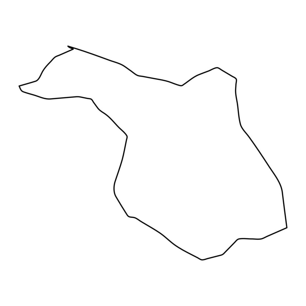 ballerup comune carta geografica, amministrativo divisione di Danimarca. illustrazione. vettore