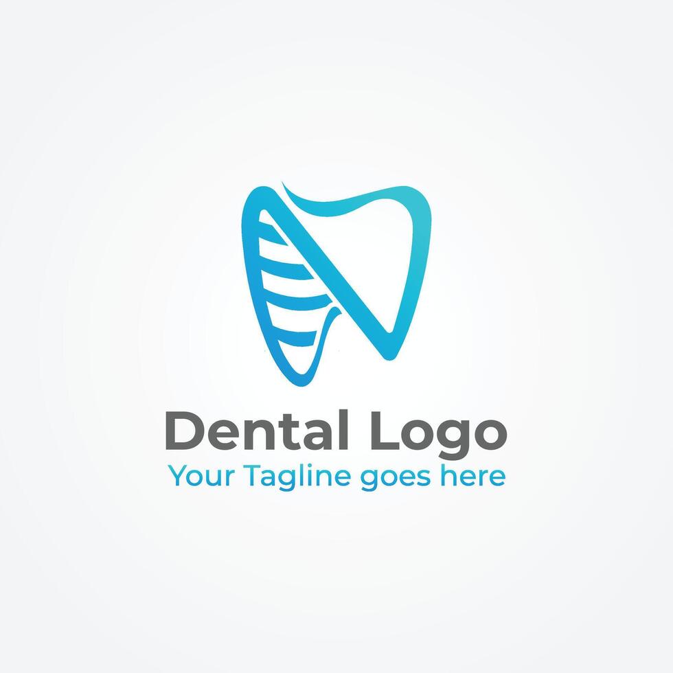 dentale Salute clinica concetto logo modello vettore