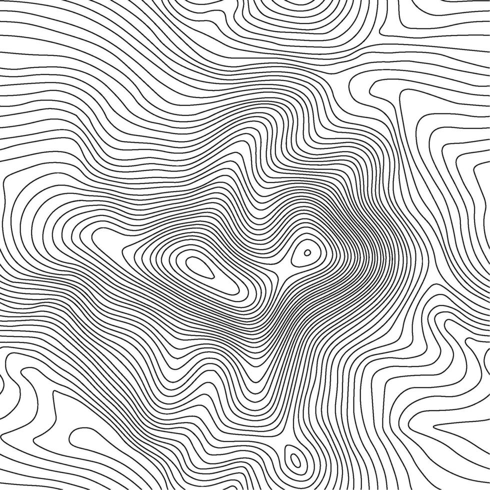 senza soluzione di continuità topografica carta geografica sfondo. linea topografia carta geografica senza soluzione di continuità modello. montagna escursioni a piedi pista al di sopra di terreno. contorno sfondo geografico griglia. vettore