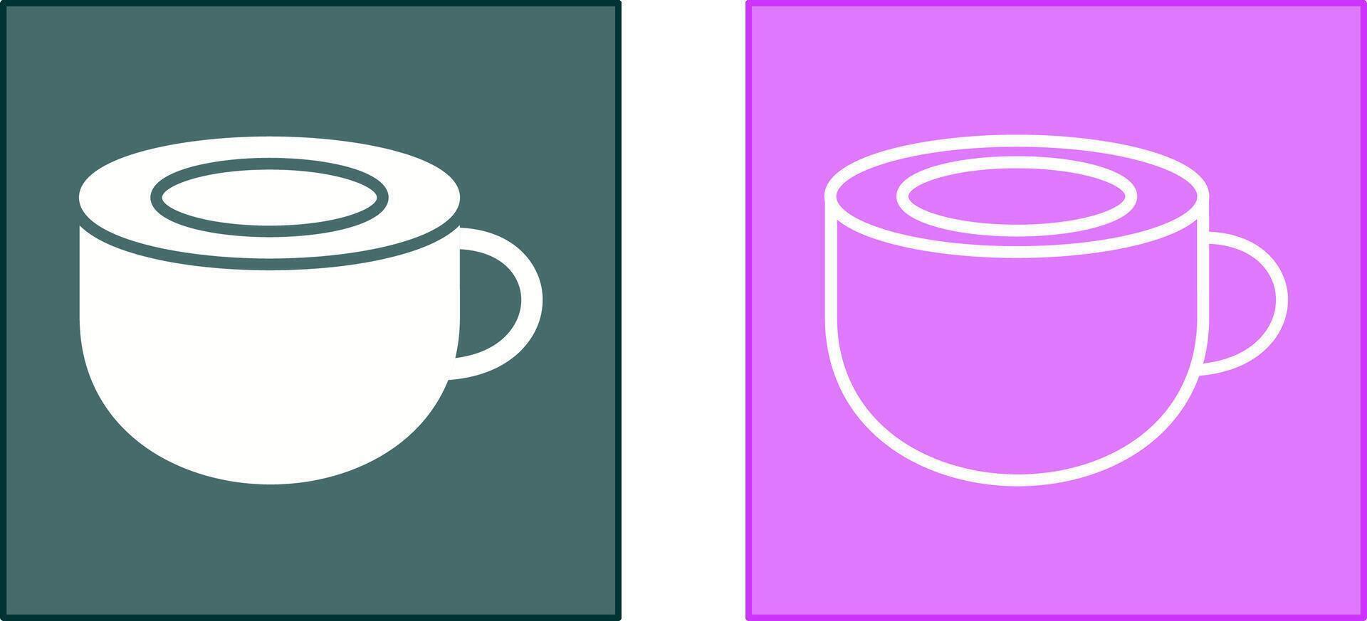 icona della tazza di caffè vettore