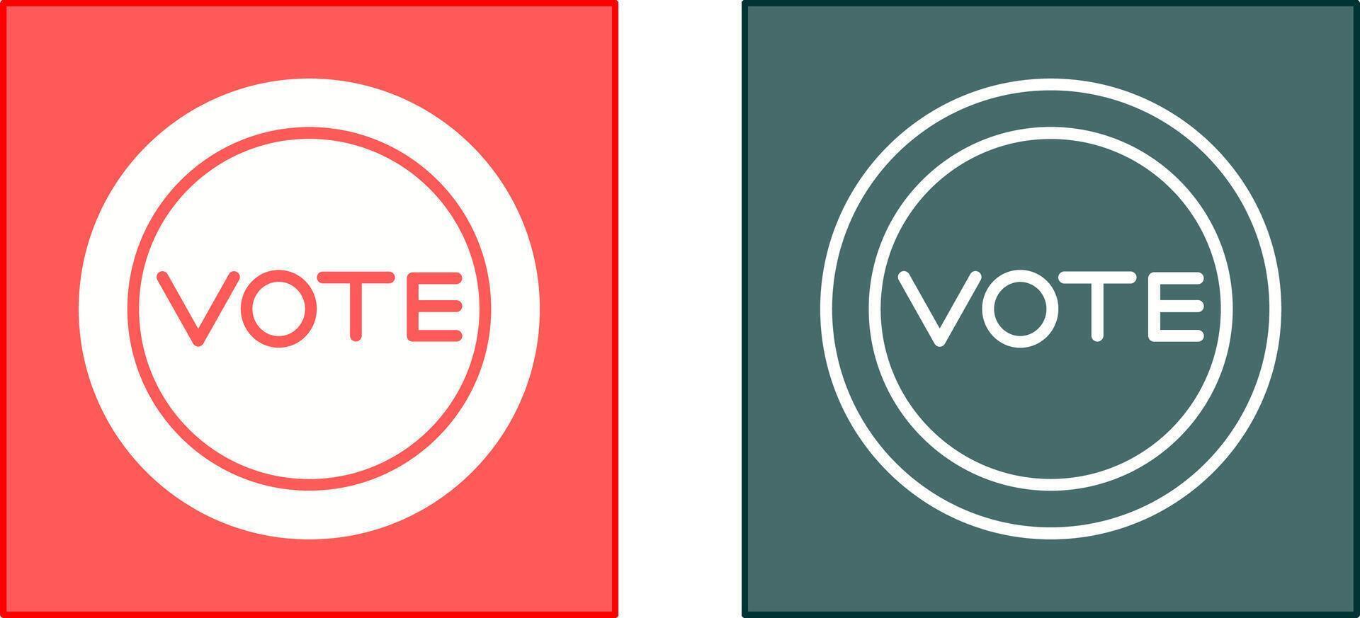 votazione collegamento icona vettore