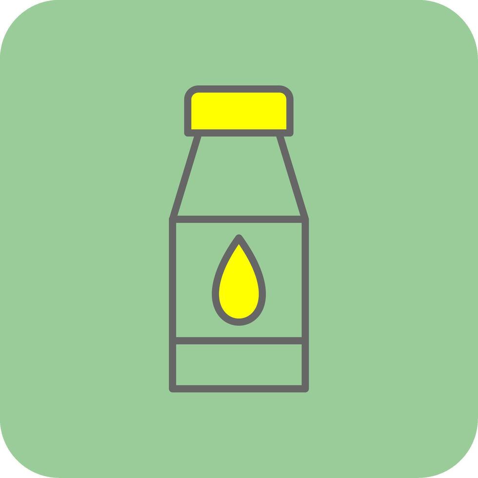 acqua bottiglie pieno giallo icona vettore