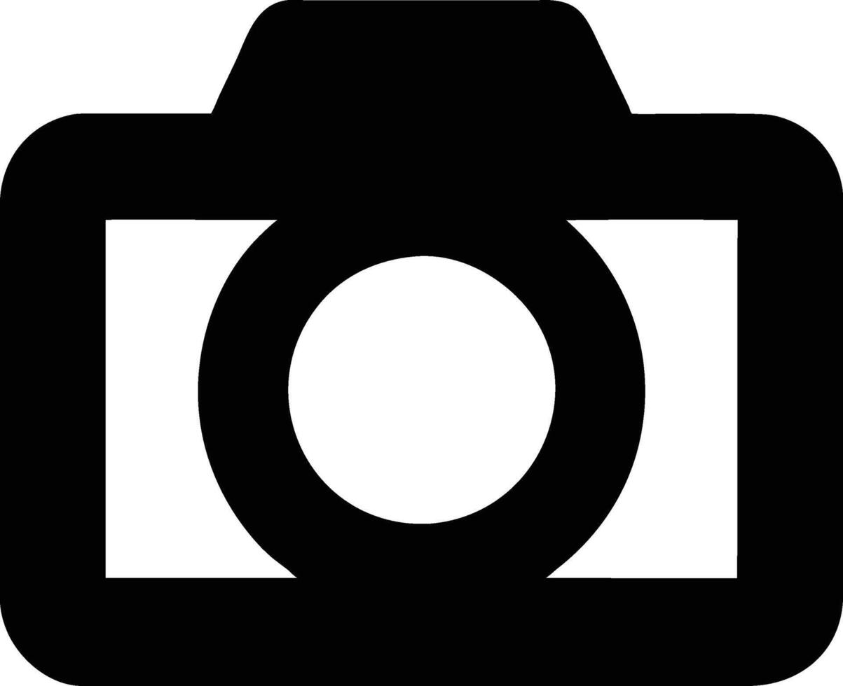 telecamera icona disegno, grafica risorsa vettore