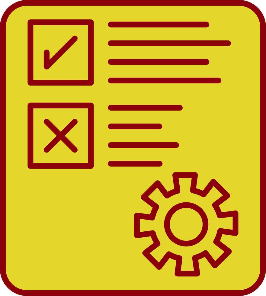 documento linea cerchio icona vettore