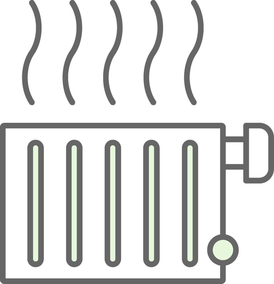 termosifone fillay icona vettore