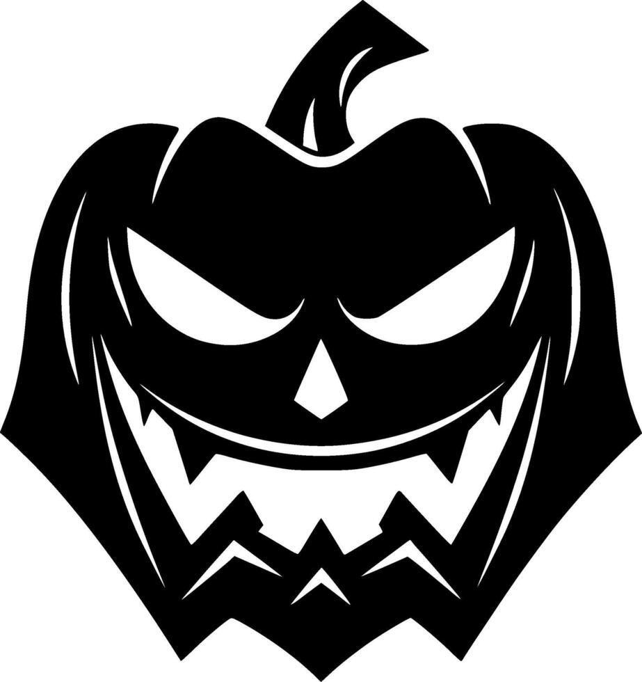 Halloween - minimalista e piatto logo - illustrazione vettore