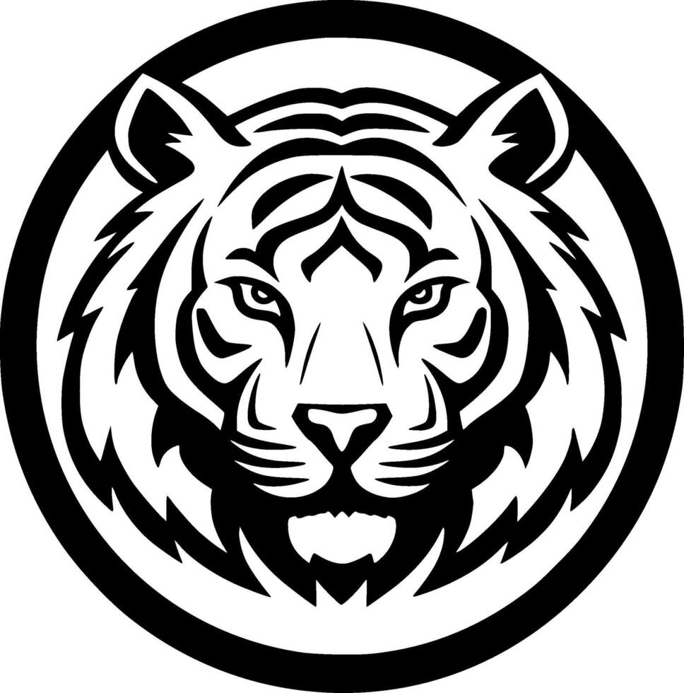 tigre - alto qualità logo - illustrazione ideale per maglietta grafico vettore