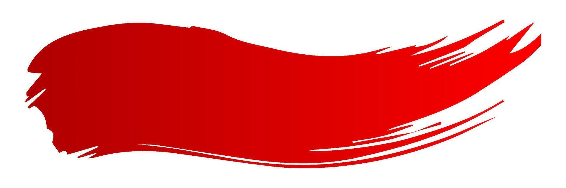 rosso spazzola ictus, inchiostro schizzare e artistico design elementi. sporco acquerello struttura, scatola, telaio, grunge sfondo, spruzzo o creativo forma per sociale media. astratto disegno. vettore