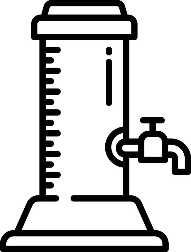 birra rubinetto schema illustrazione vettore