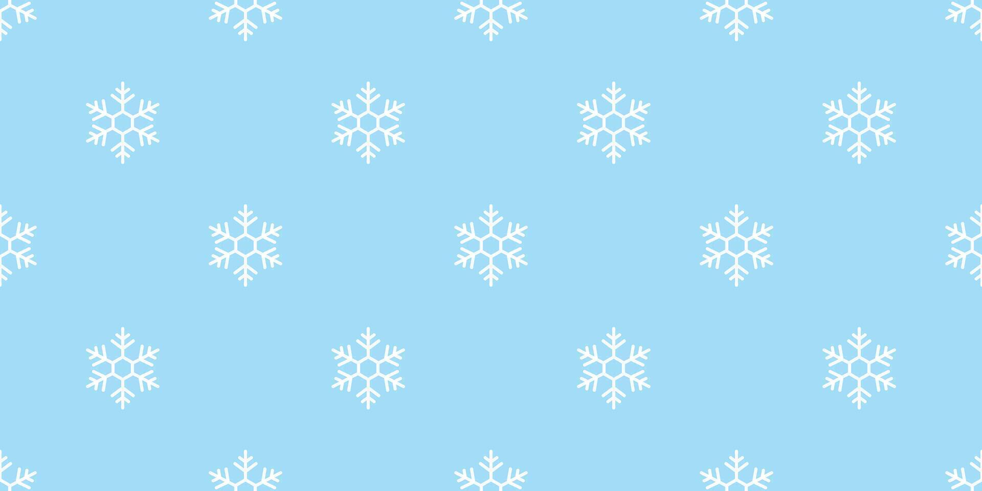 fiocco di neve senza soluzione di continuità modello Natale neve natale Santa Claus sciarpa isolato ripetere sfondo piastrella sfondo illustrazione regalo involucro carta scarabocchio design vettore