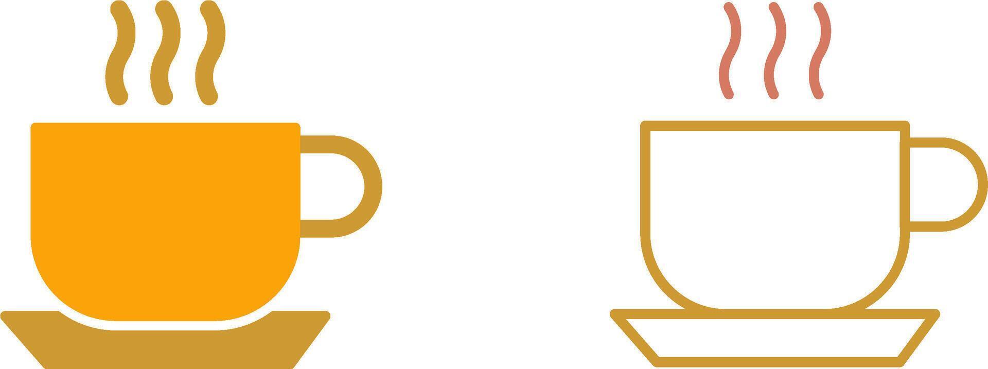 disegno dell'icona del caffè vettore
