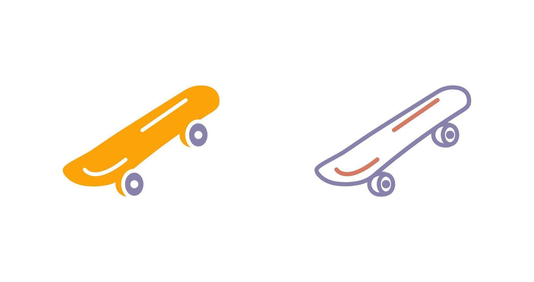 skateboard icona design vettore