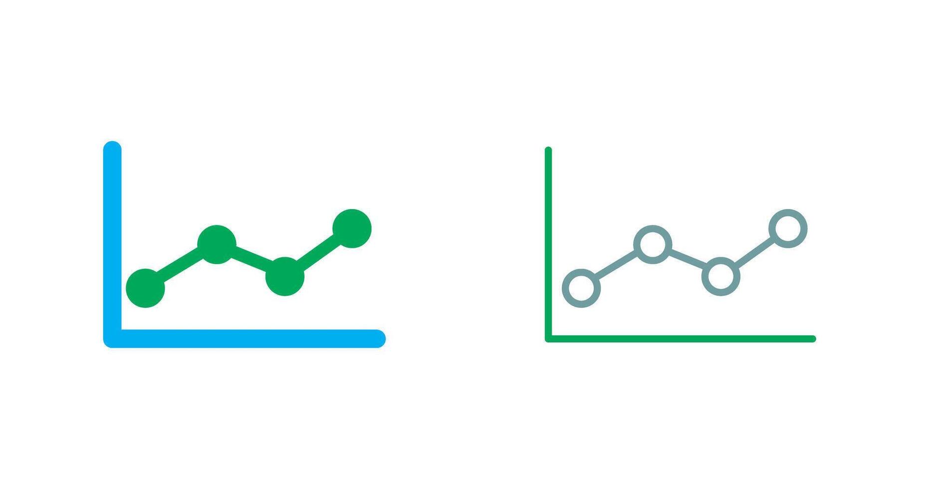 statistica icona design vettore