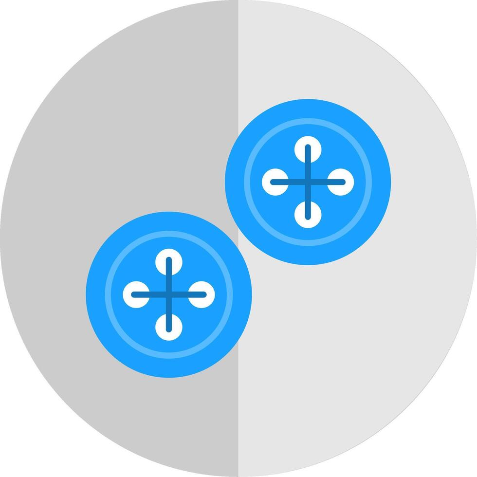 pulsanti piatto scala icona vettore