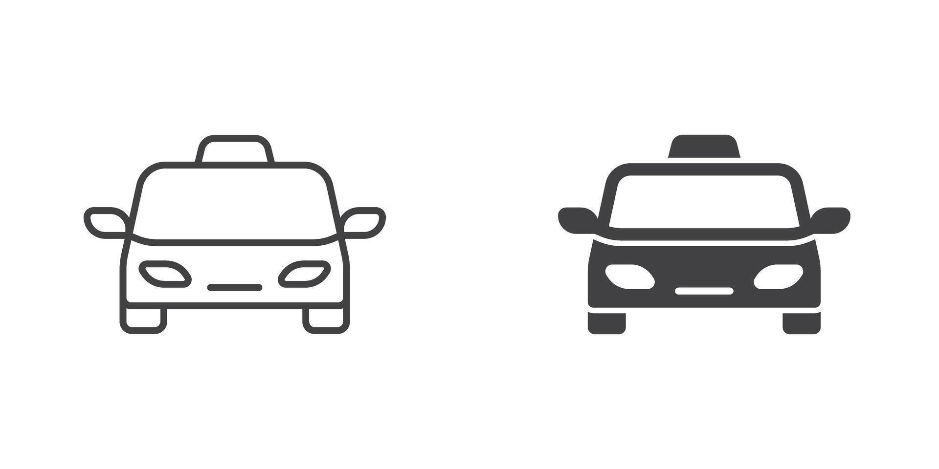 auto icona nel piatto stile. automobile illustrazione su isolato sfondo. trasporto cartello attività commerciale concetto. vettore