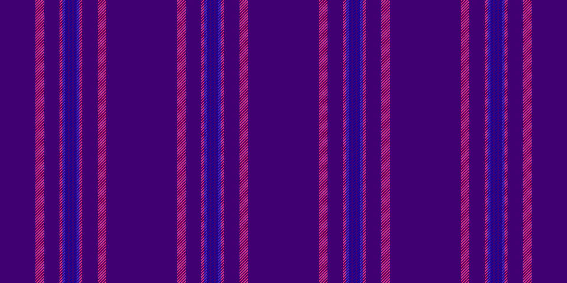 casuale struttura Linee verticale, fluente senza soluzione di continuità modello. panjabi sfondo tessuto tessile banda nel viola e rosa colori. vettore