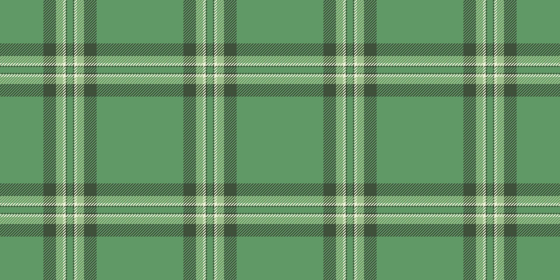 dimensionale senza soluzione di continuità tessuto dai un'occhiata, ricaricare modello sfondo struttura. effetto plaid tessile tartan nel pastello e verde colori. vettore